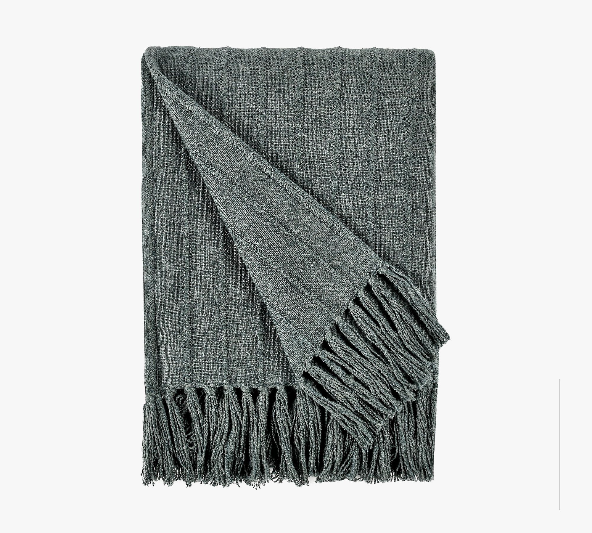Busto Textured Striped Throw thumbnail 4