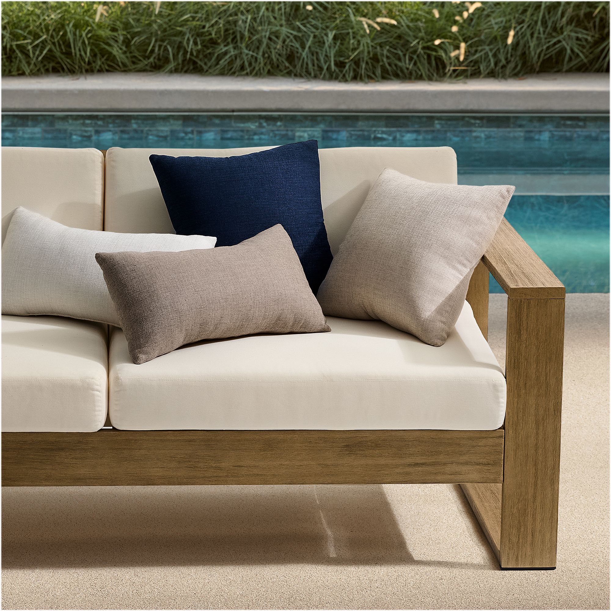 Sunbrella IndoorOutdoor Marvel Pillow 12x21 thumbnail 2