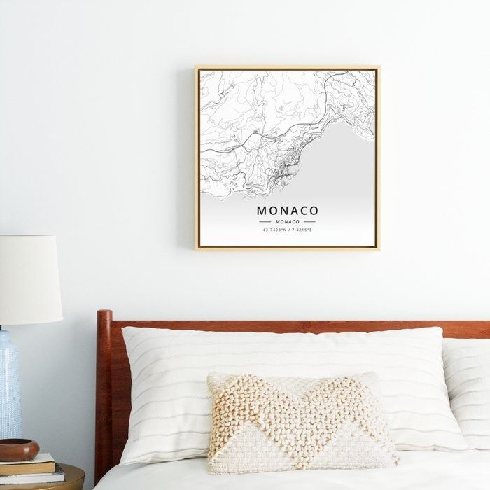 Monaco Monaco Light Framed Canvas thumbnail 2