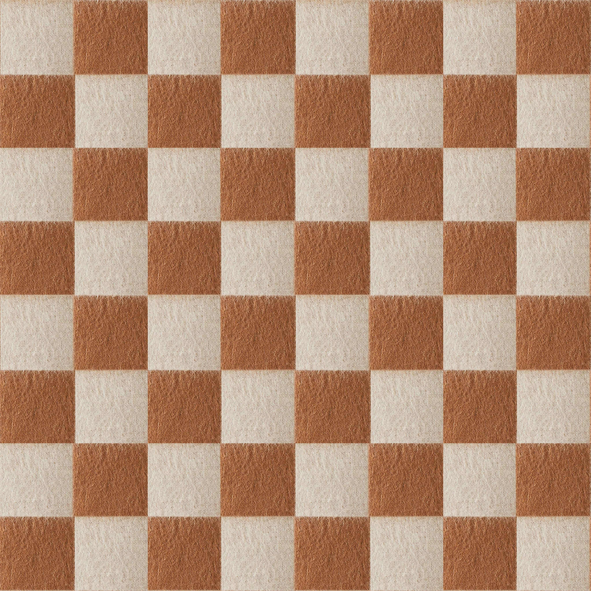 Crosby Tobacco Brown and Ivory Alpaca Throw Pillow-23"x23" thumbnail 5