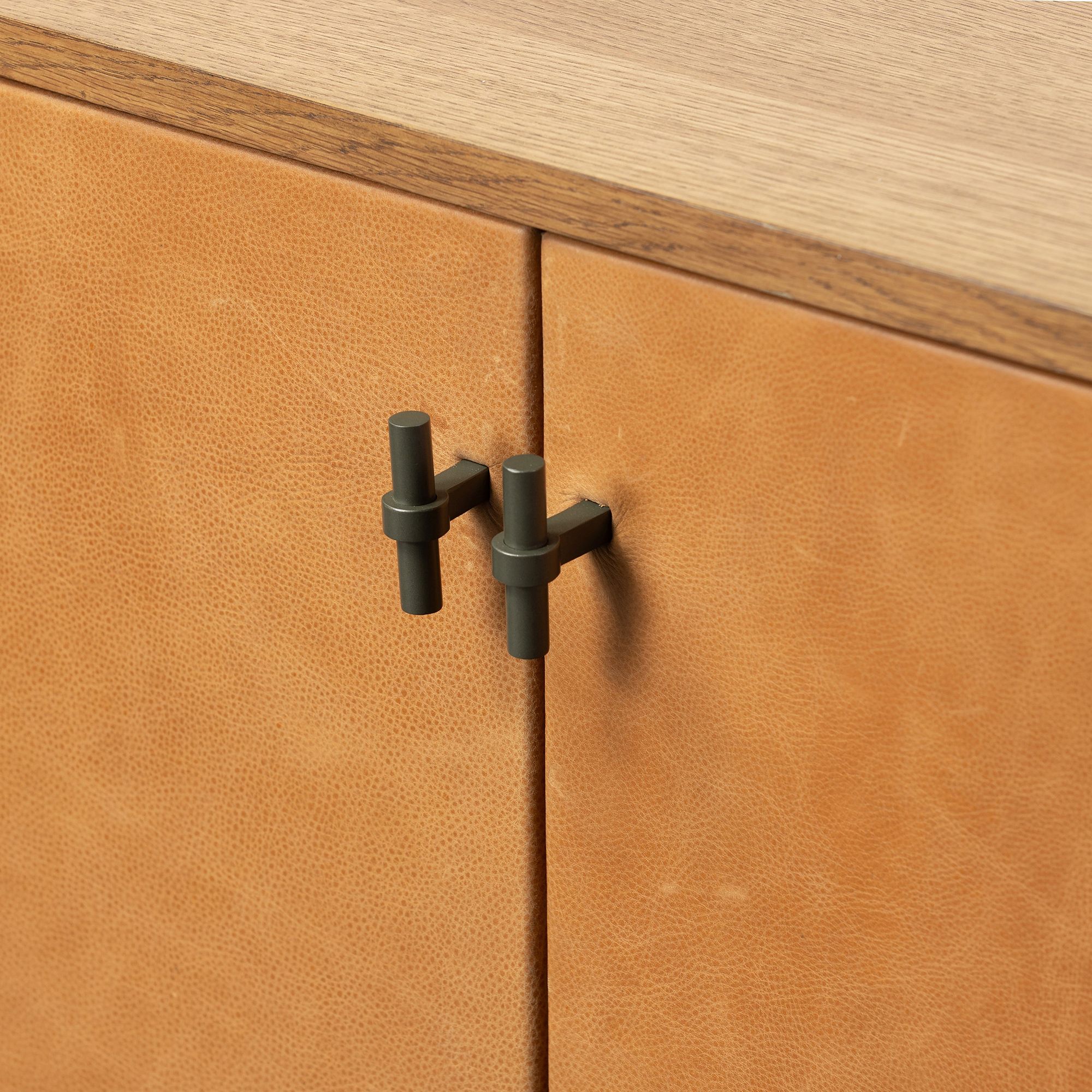 Garfield Leather Cabinet thumbnail 5