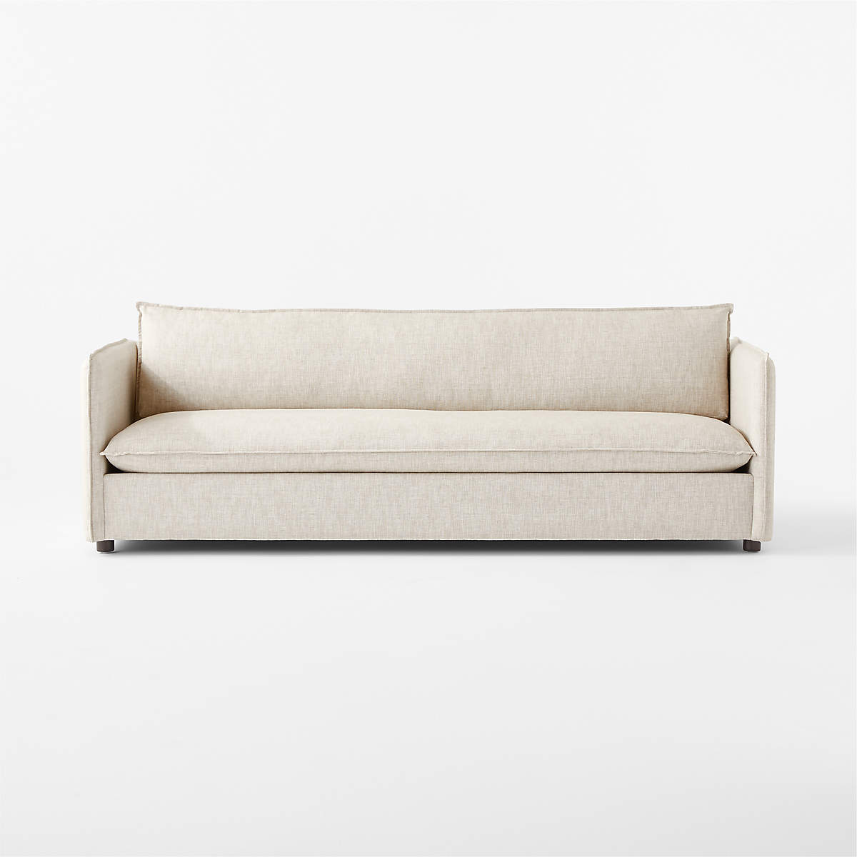 CORROY 92.75" NATURAL LINEN SOFA thumbnail 3