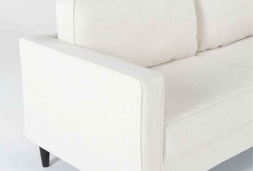 Calais Vanilla Beige Modern 78" Sofa thumbnail 4