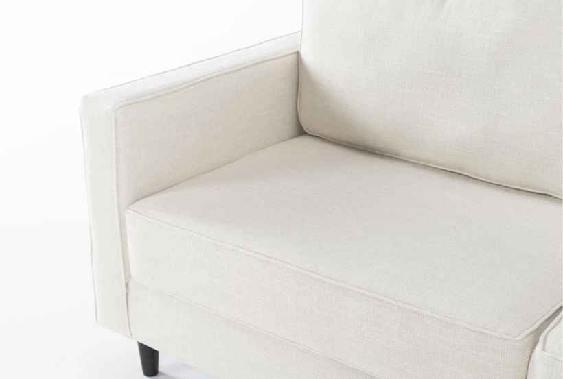 Calais Vanilla Beige Modern 78" Sofa thumbnail 5