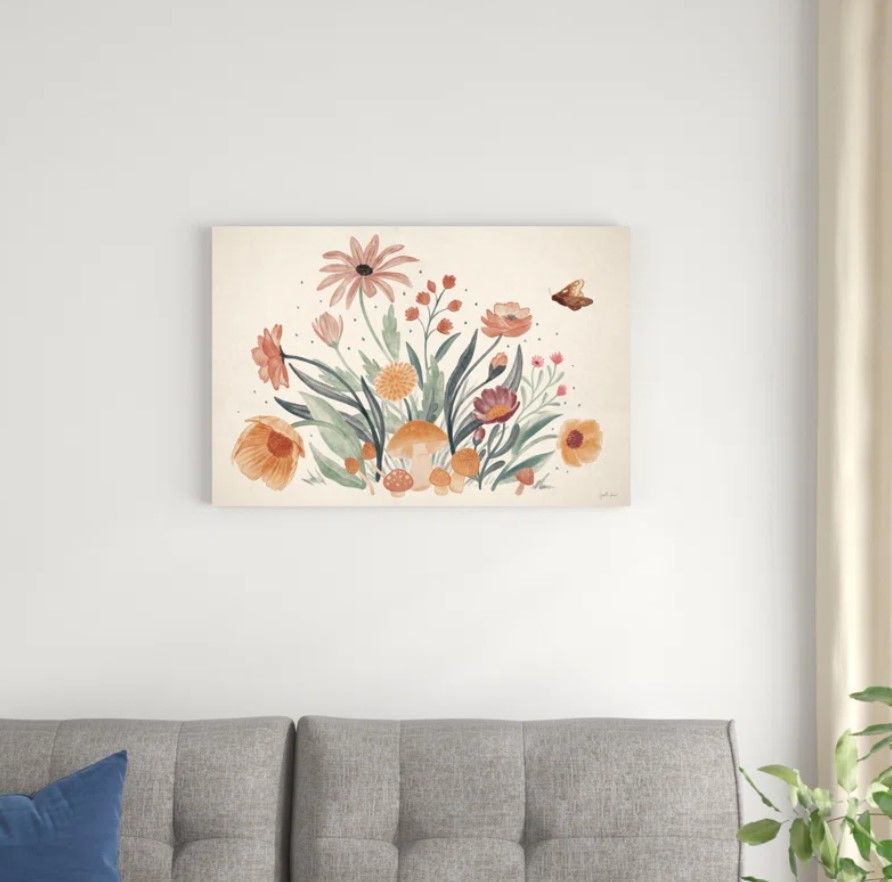 Cottage Botanical I on Canvas thumbnail 2
