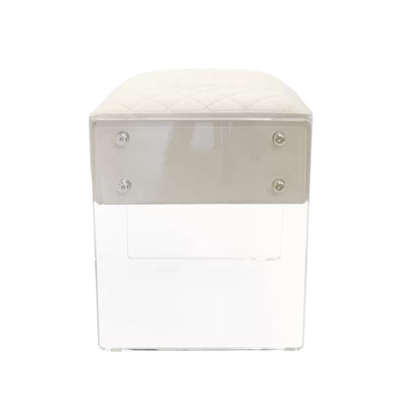 Tribecca Acrylic Base Accent Stool thumbnail 5