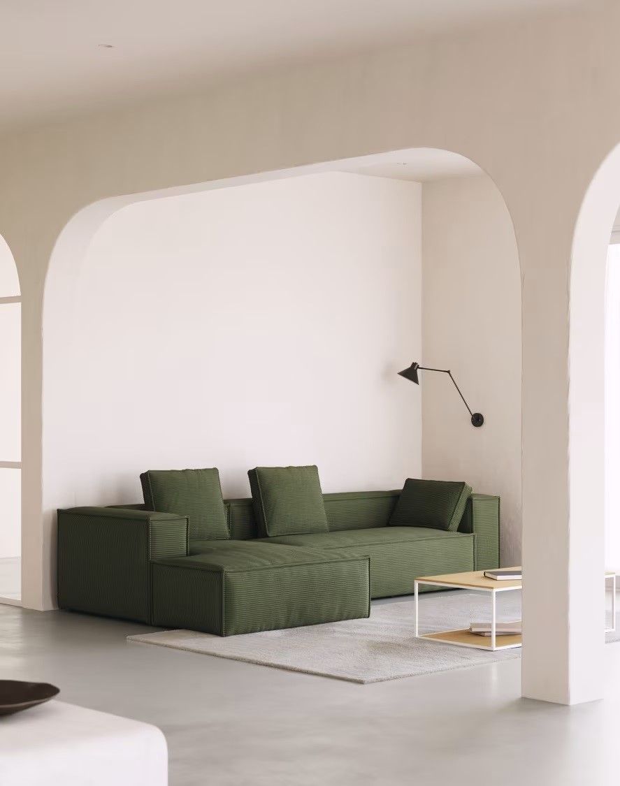 Blok 3 seater sofa with left side chaise thumbnail 2