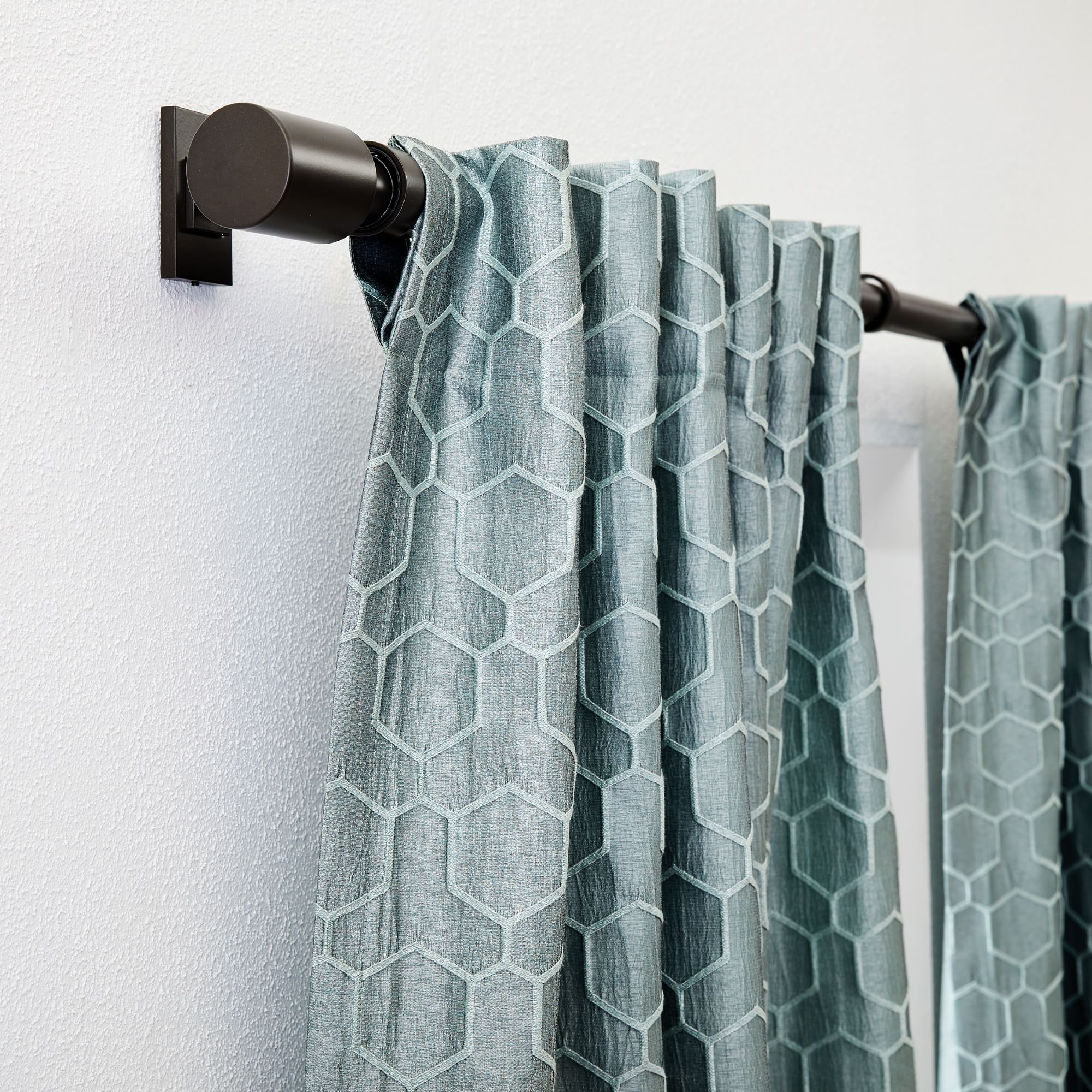 Honeycomb Jacquard Curtain 48x96 thumbnail 2