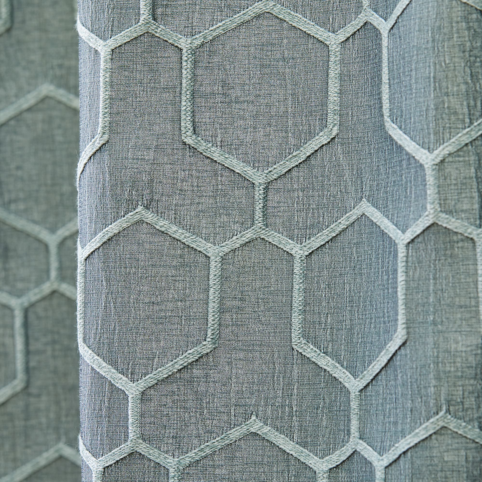 Honeycomb Jacquard Curtain 48x96 thumbnail 3