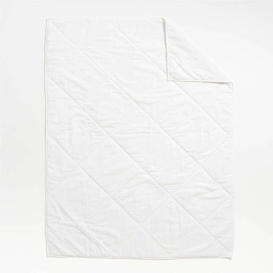Supersoft Kids Pampas Ivory Gauze Cotton Full/Queen Quilt thumbnail 2