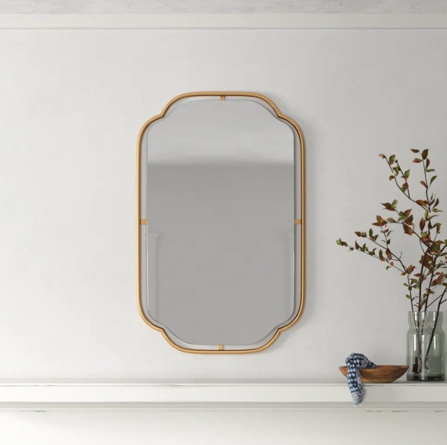 Donath Metal Flat Wall Mirror thumbnail 2