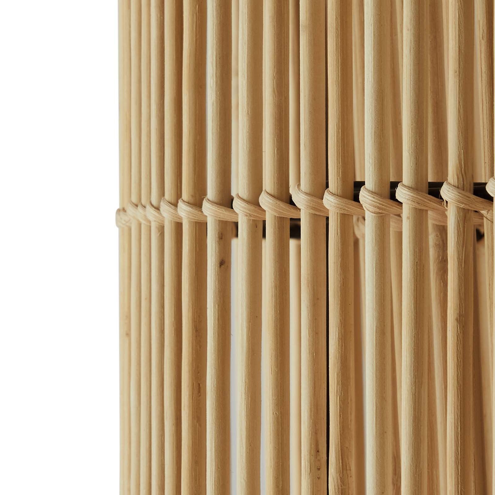 Coastal Rattan Floor Lamp thumbnail 7