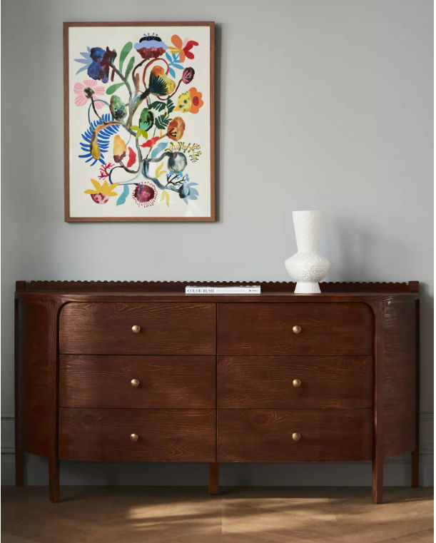 Aria Six Drawer Dresser thumbnail 2
