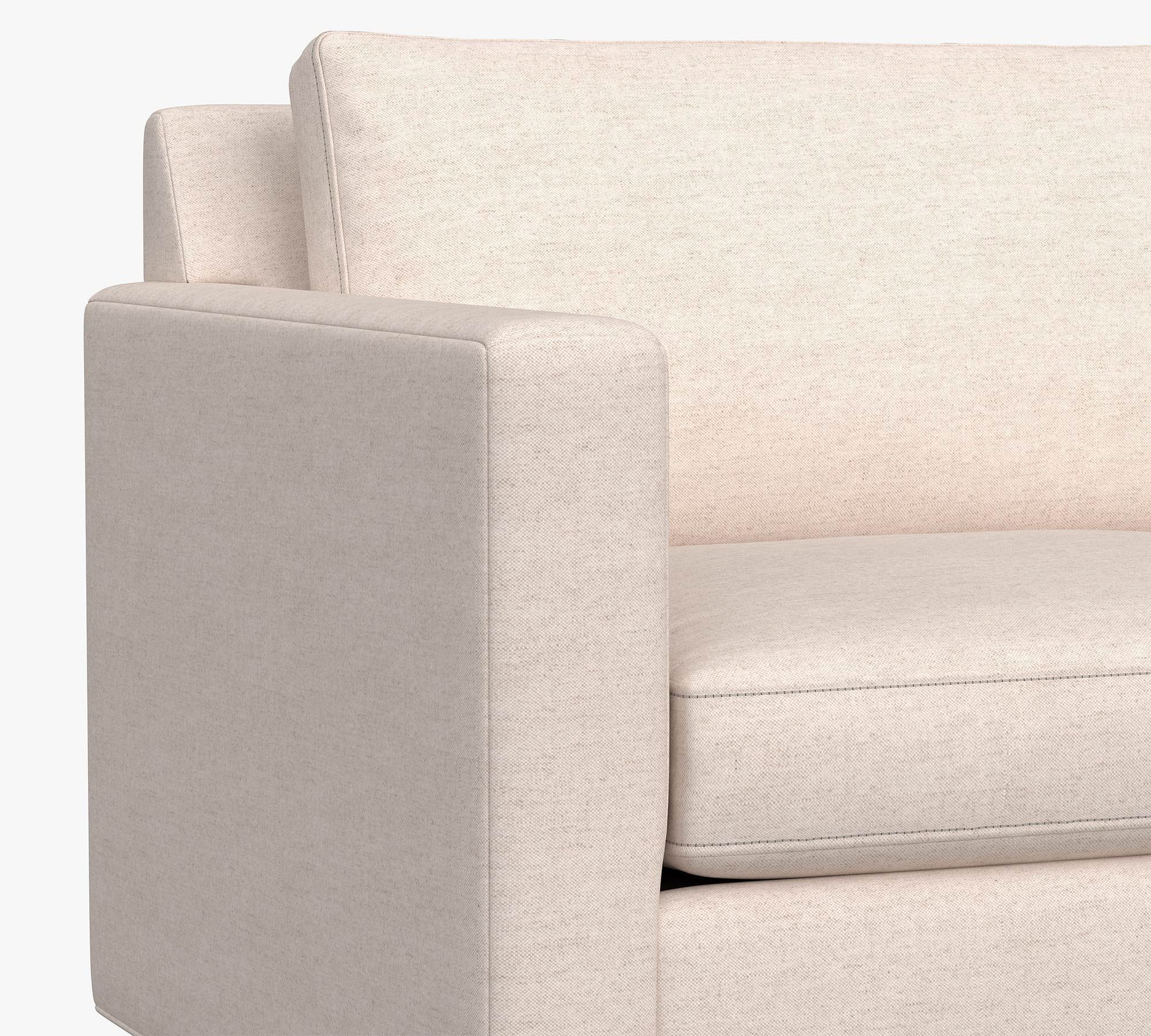 Sanford Square Arm 3-Piece Sectional thumbnail 3