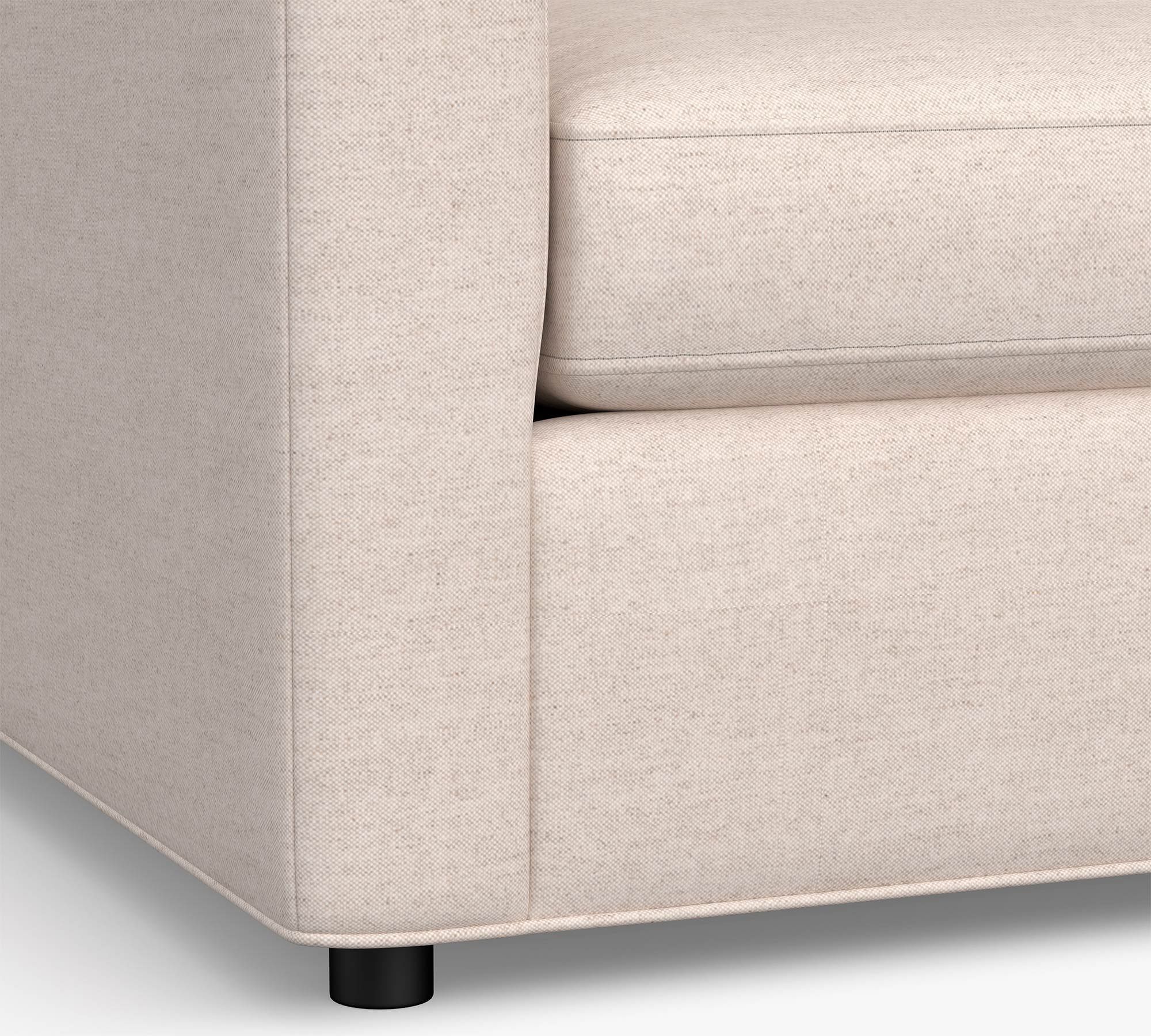 Sanford Square Arm 3-Piece Sectional thumbnail 4