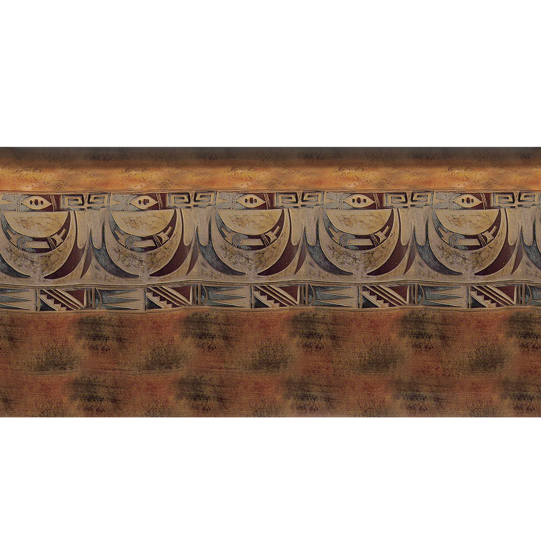 Marigold Eagle Pattern Handcrafted Southwest Table Lamp thumbnail 3