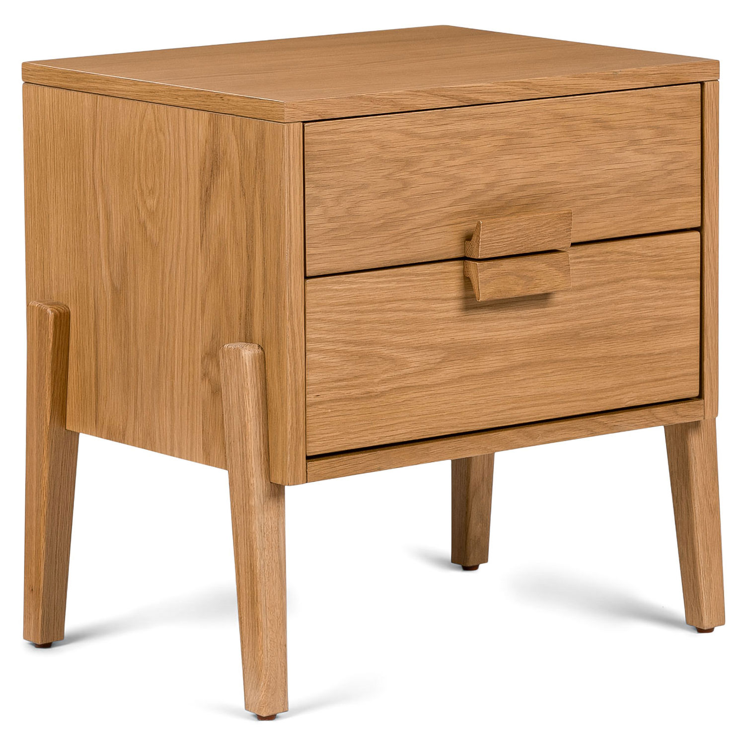 Vireo Oak 2-Drawer Nightstand thumbnail 2