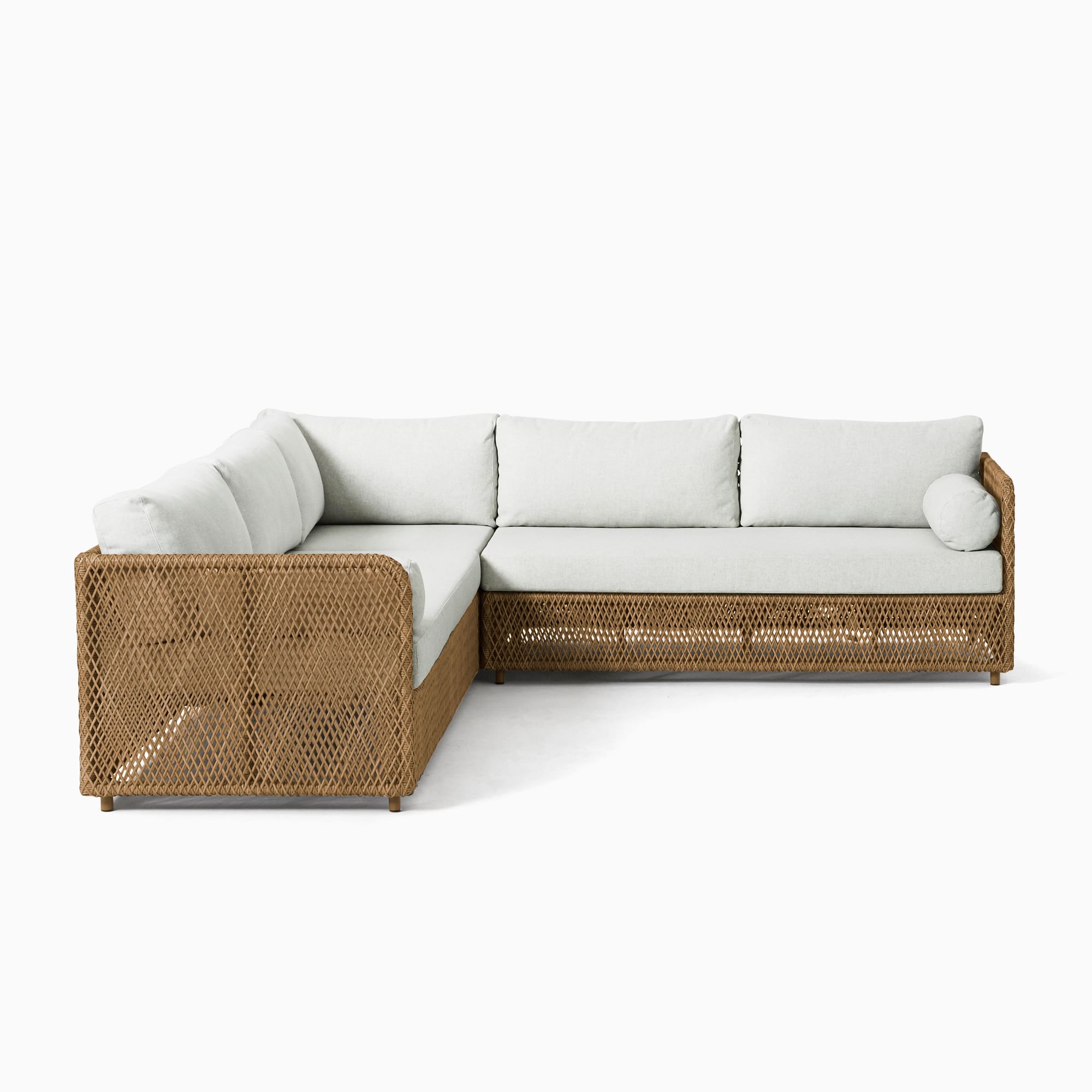 Coastal Outdoor 3-Piece L-Shaped Sectional thumbnail 3