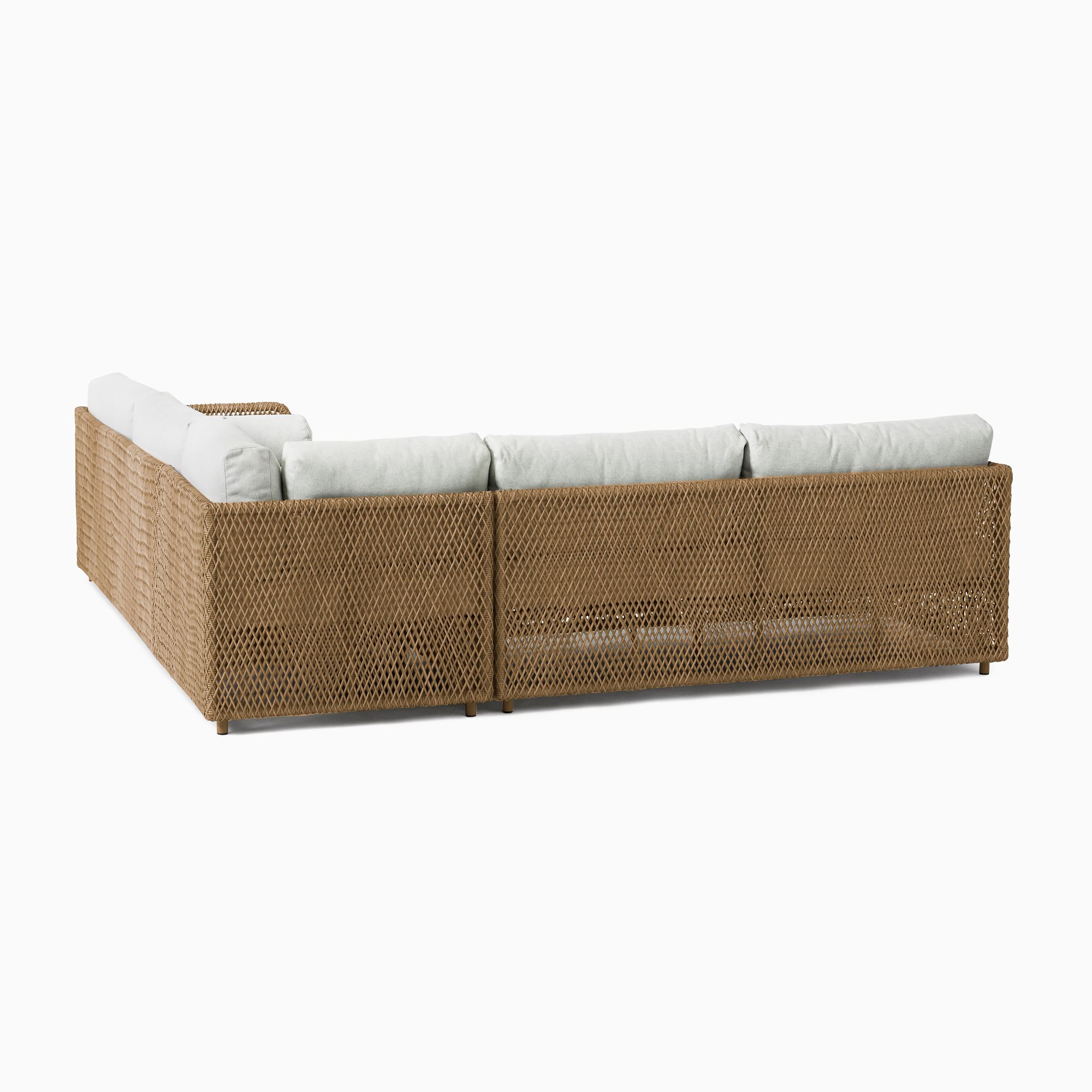 Coastal Outdoor 3-Piece L-Shaped Sectional thumbnail 4