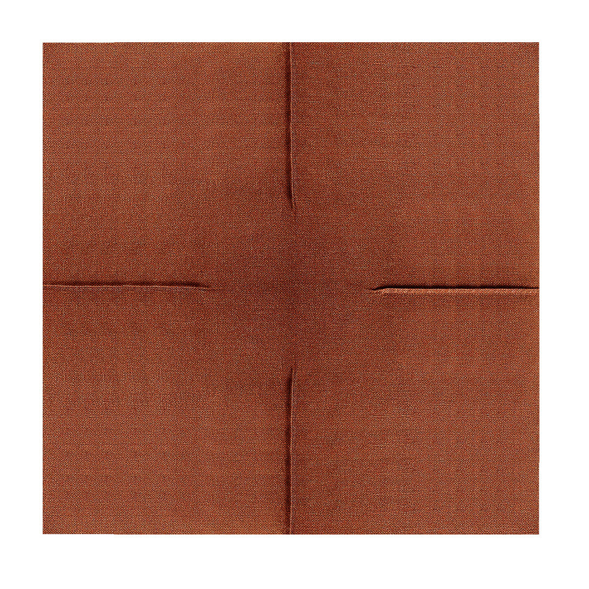 TUCK BROWN LINEN THROW PILLOW WITH DOWN thumbnail 4
