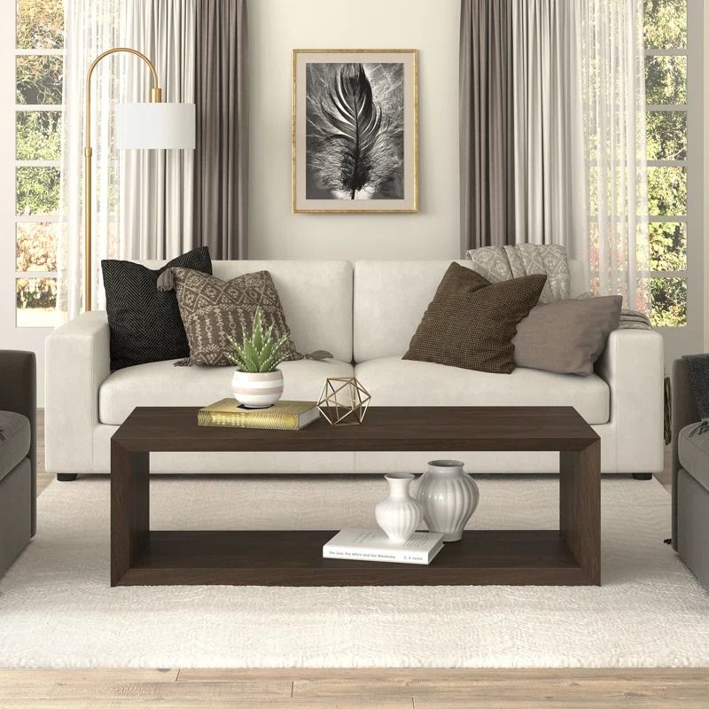 Foxtrot Coffee Table With Shelf thumbnail 2