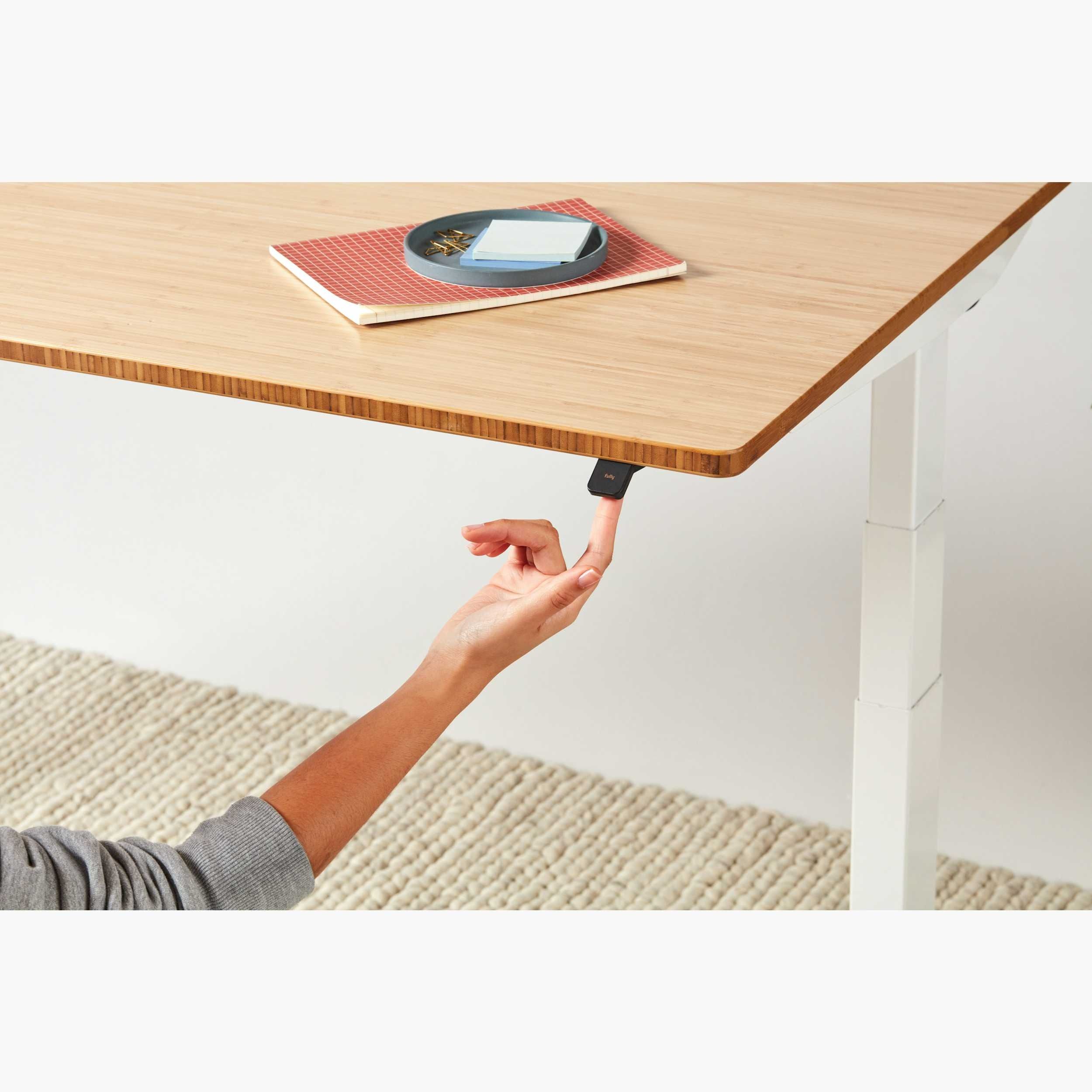 Jarvis Bamboo Standing Desk, Rectangle thumbnail 6