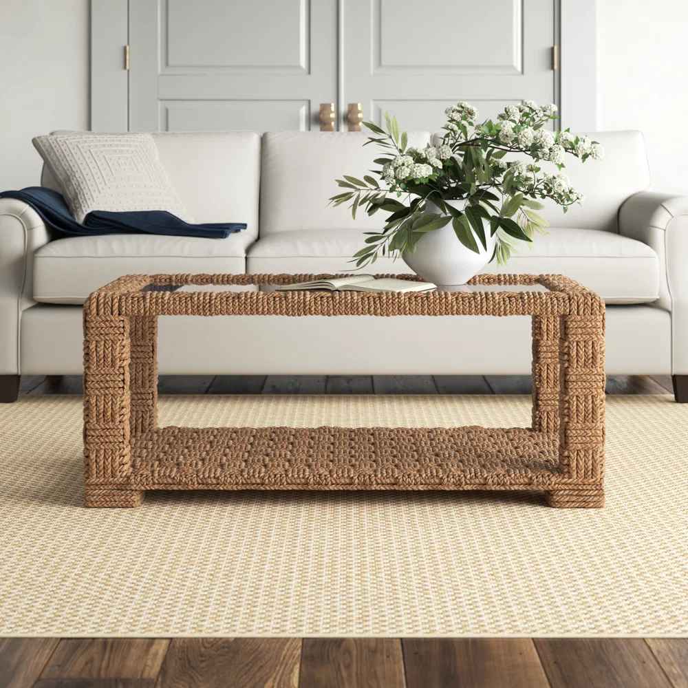 Pretoria Glass Top Coffee Table thumbnail 2