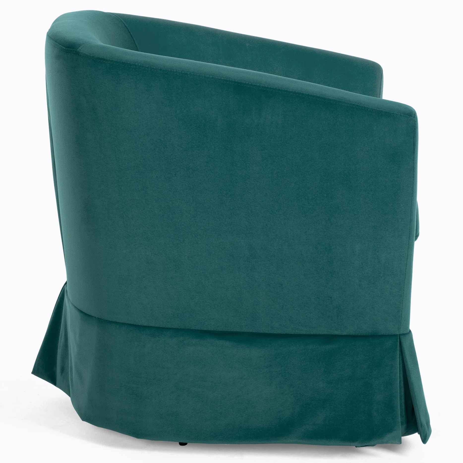 Alvonte Upholstered Swivel Barrel Chair thumbnail 4