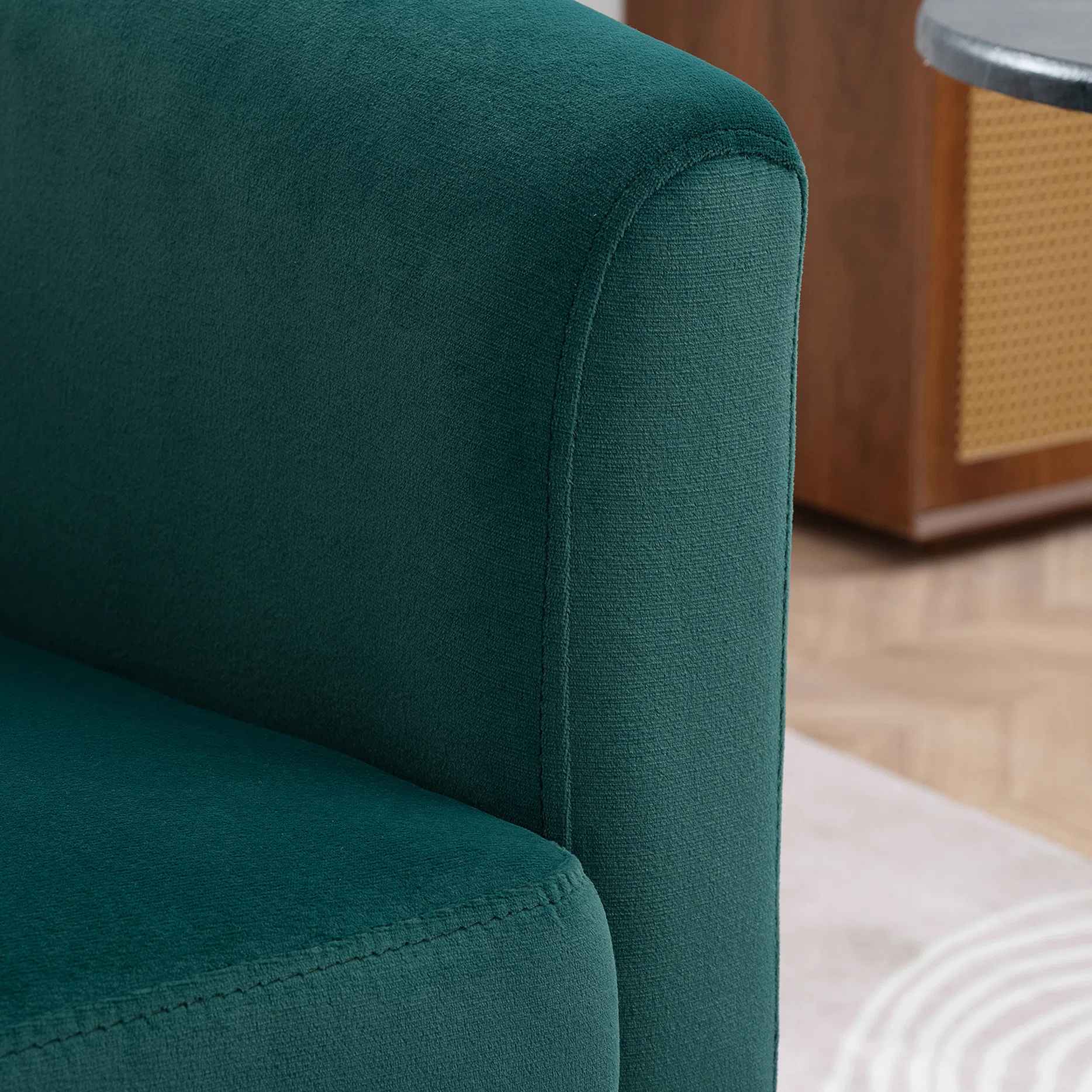 Alvonte Upholstered Swivel Barrel Chair thumbnail 8
