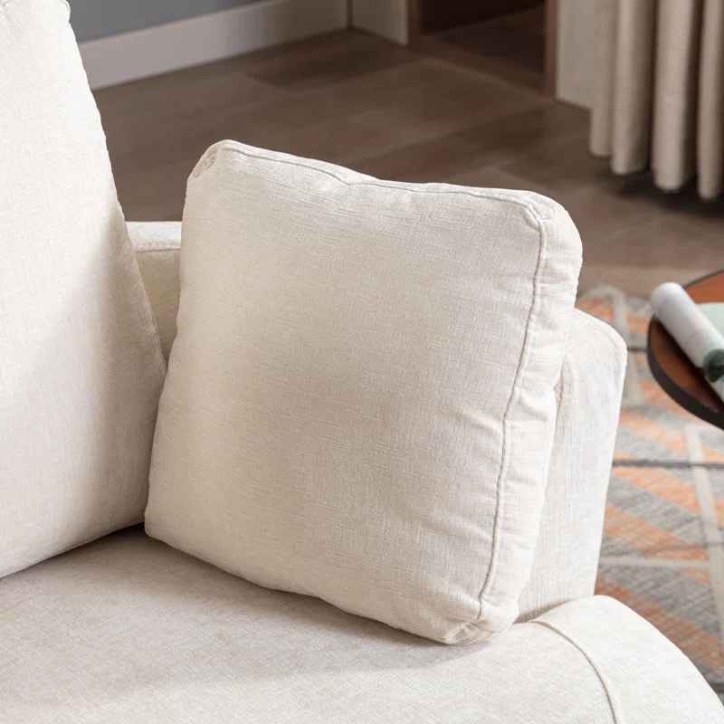 Achorn Polyester Recessed Arm Swivel Barrel Chair thumbnail 7