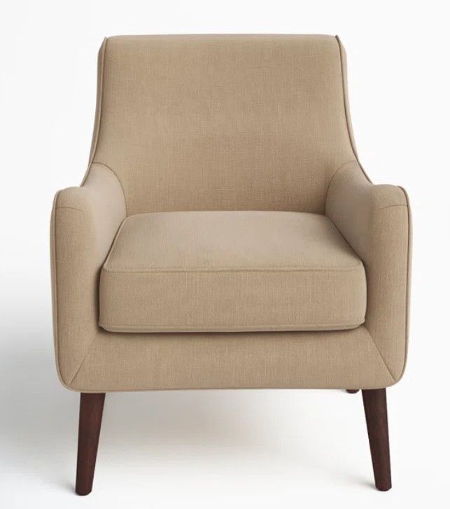 Femi Upholstered Mid-Century Accent Chair thumbnail 3
