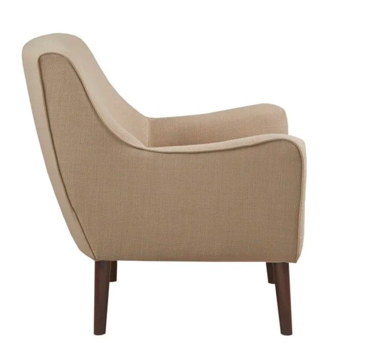 Femi Upholstered Mid-Century Accent Chair thumbnail 4