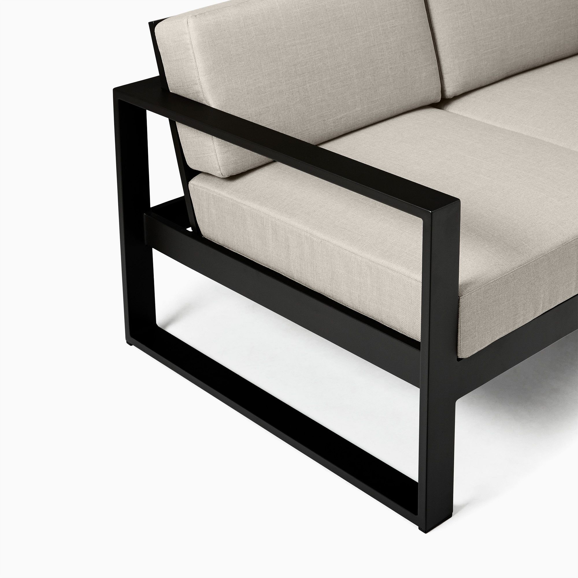 Portside Aluminum Outdoor Sofa thumbnail 4