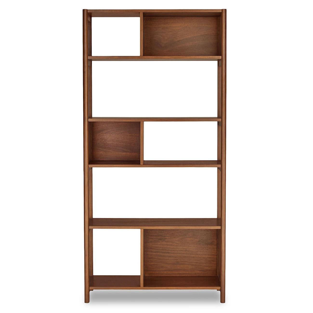 Mysen 34" Bookcase, Tall - Walnut thumbnail 3