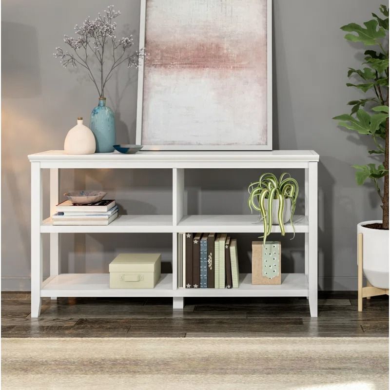 Lister Horizontal Wood Open Bookcase thumbnail 2