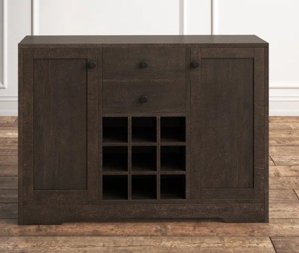 Aviva Bar Cabinet with Wine Storage thumbnail 2