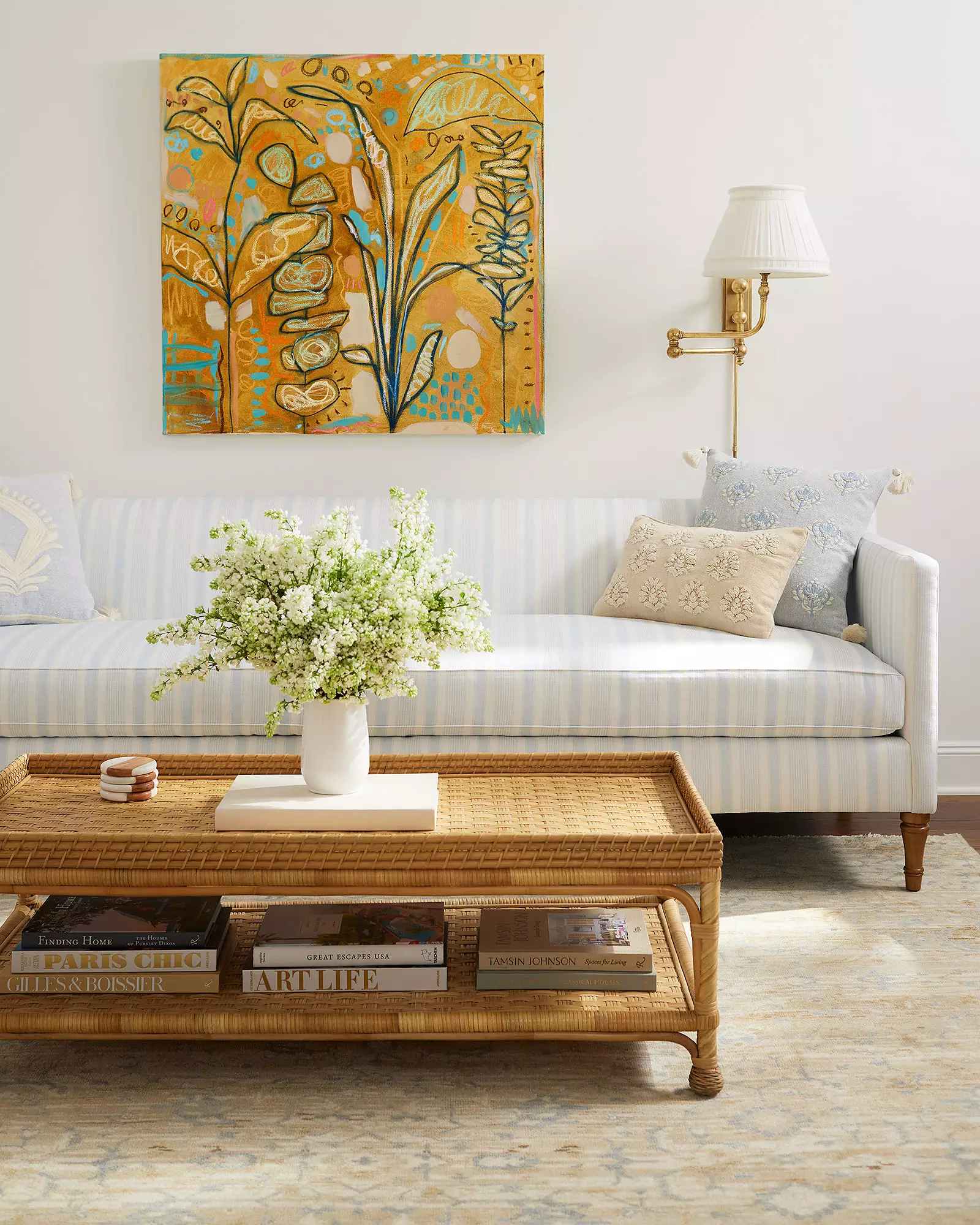 South Seas Rattan Coffee Table thumbnail 2