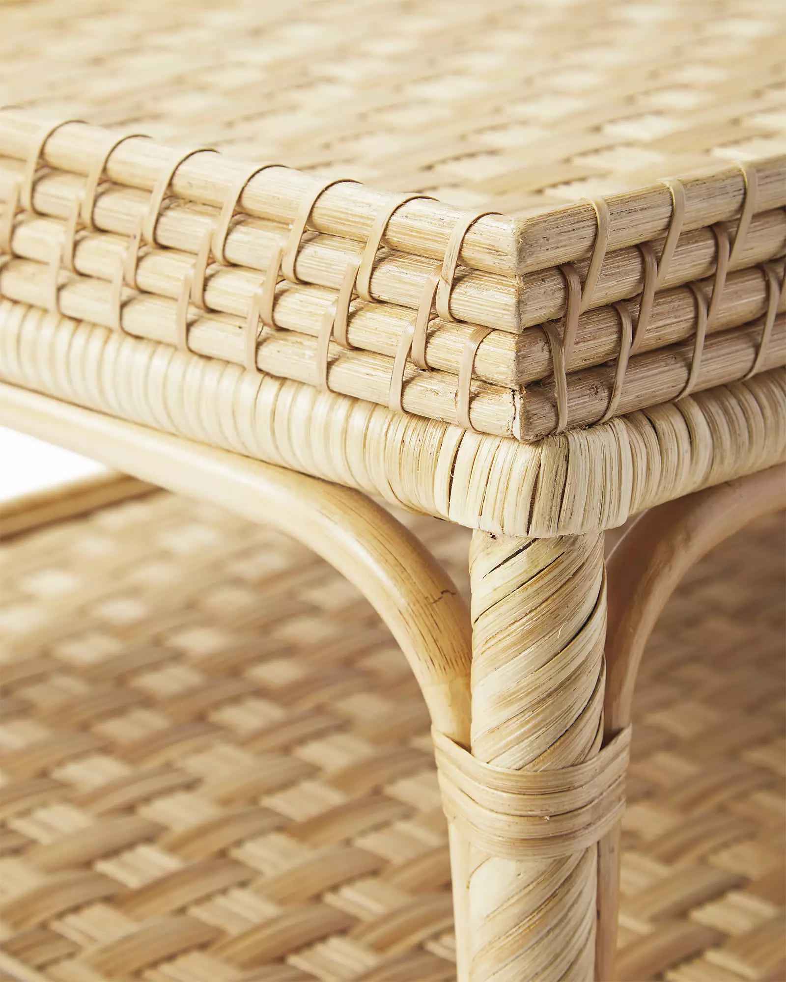 South Seas Rattan Coffee Table thumbnail 6