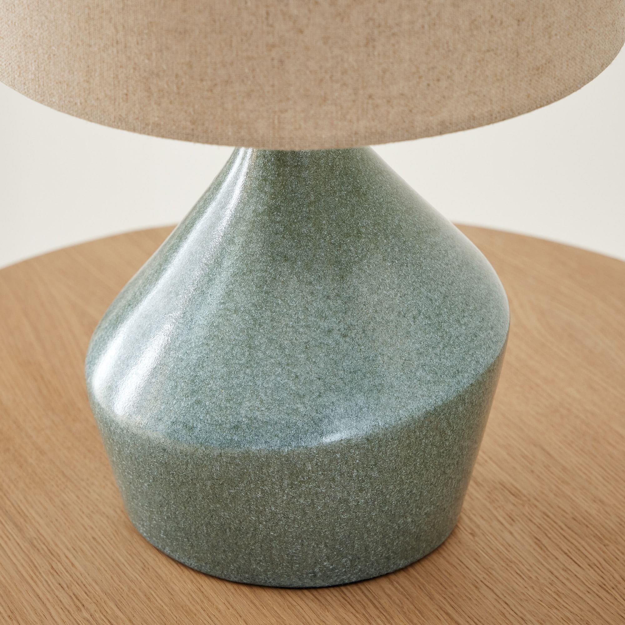 Asymmetry Ceramic Table Lamp thumbnail 2