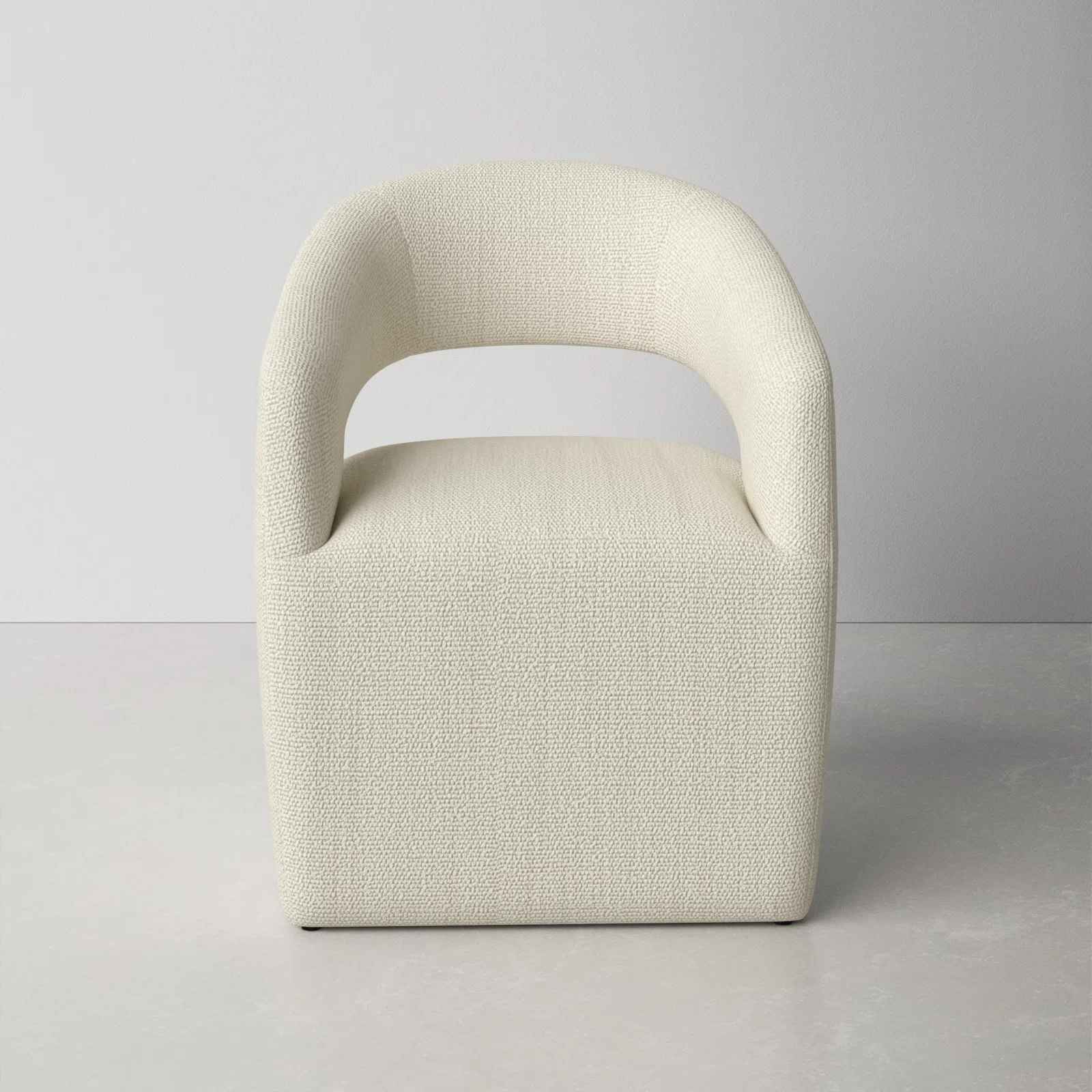 Camino Performance Fabric Rolling Arm Chair thumbnail 3