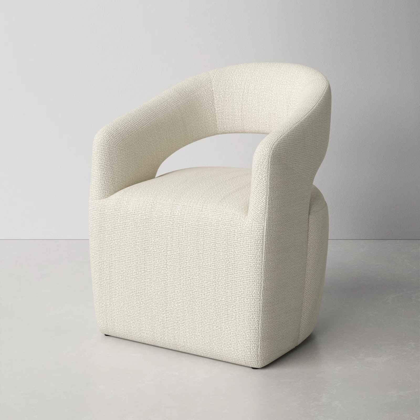 Camino Performance Fabric Rolling Arm Chair thumbnail 6