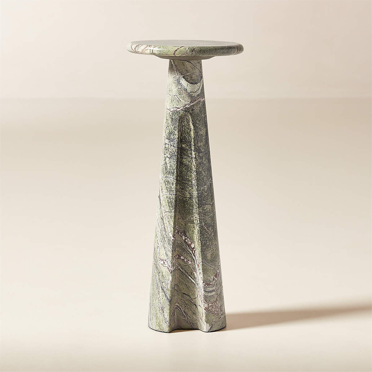 Ciccio Green Marble Side Table thumbnail 3