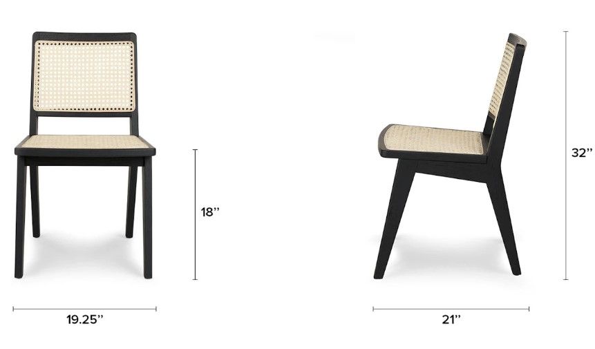 Vianen Black Dining Chair thumbnail 5