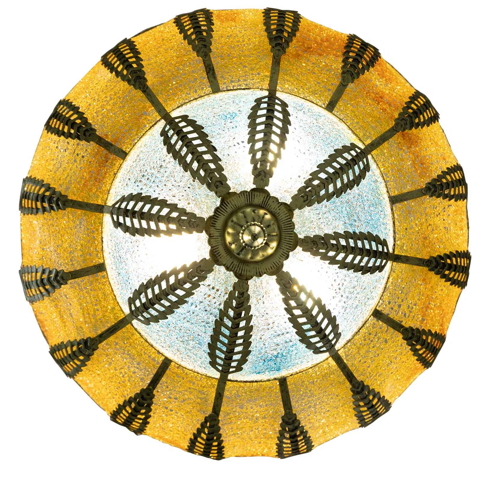 Soffie 3 Light Dome Chandelier thumbnail 5