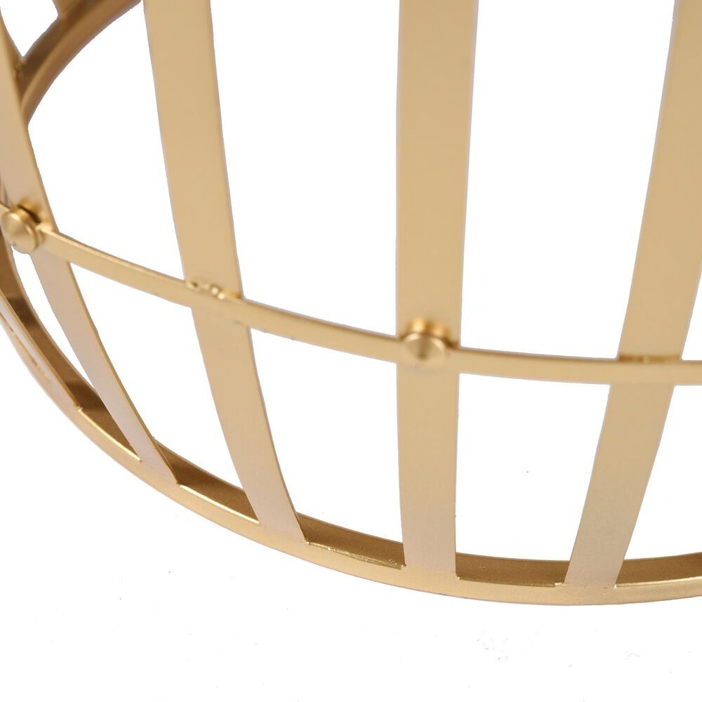 Gold Cage 20.5 Inch Table Accent by Stylecraft thumbnail 5