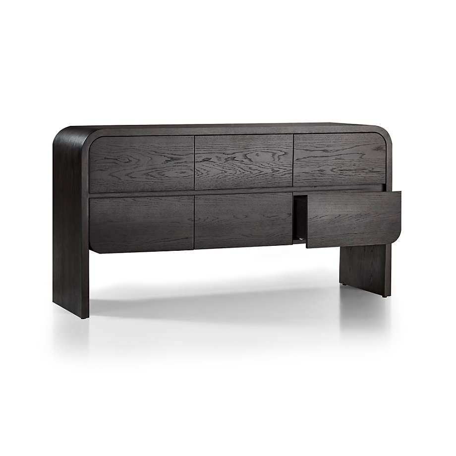 Cortez Charcoal Floating Dresser by Leanne Ford thumbnail 4