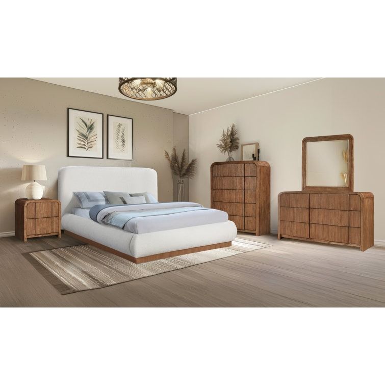 Fluted 6 - Drawer Dresser thumbnail 3