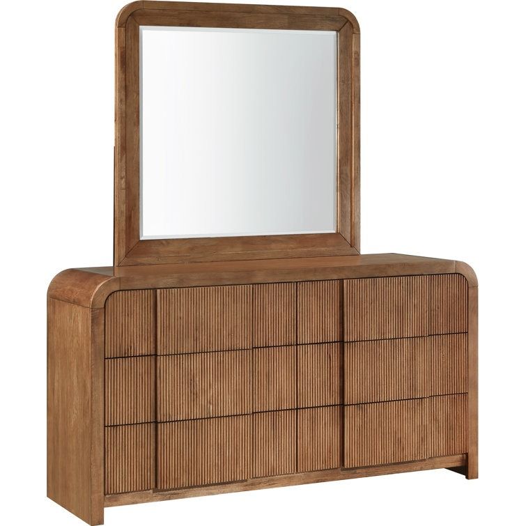 Fluted 6 - Drawer Dresser thumbnail 7
