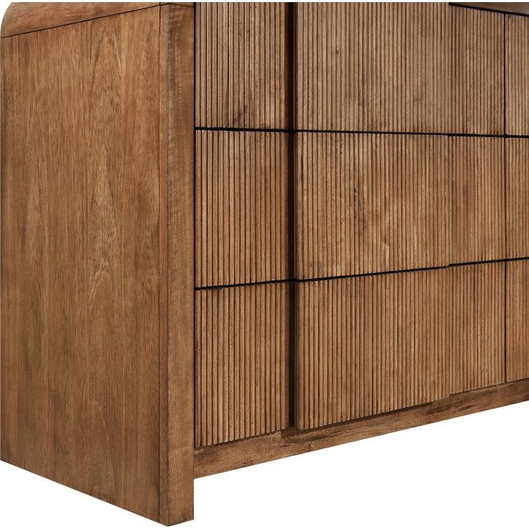 Fluted 6 - Drawer Dresser thumbnail 8