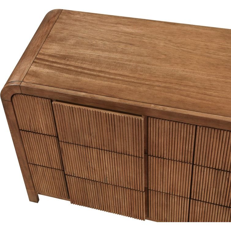 Fluted 6 - Drawer Dresser thumbnail 10